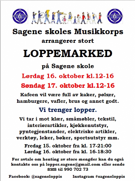 Bruktmarked 16. og 17. Oktober